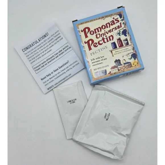 Pomona's Universal Pectin 1.1 Oz Italian Low Sugar Jam Jelly Preservative - Picture 1 of 7